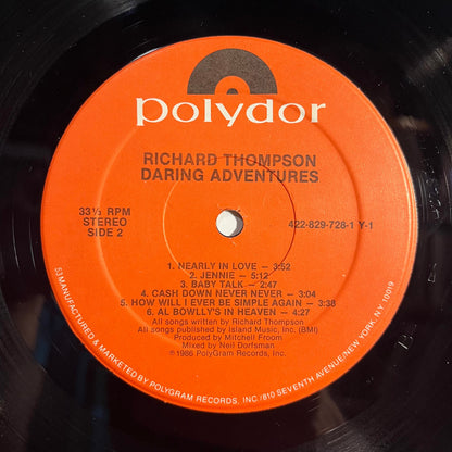 Richard Thompson - Daring Adventures *HRM* | Near Mint (NM) Excellent (EX)-