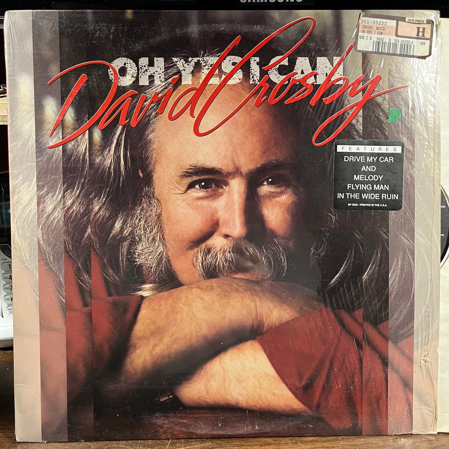 David Crosby - Oh Yes I Can (VINYL) | Near Mint (NM) Near Mint (NM)-