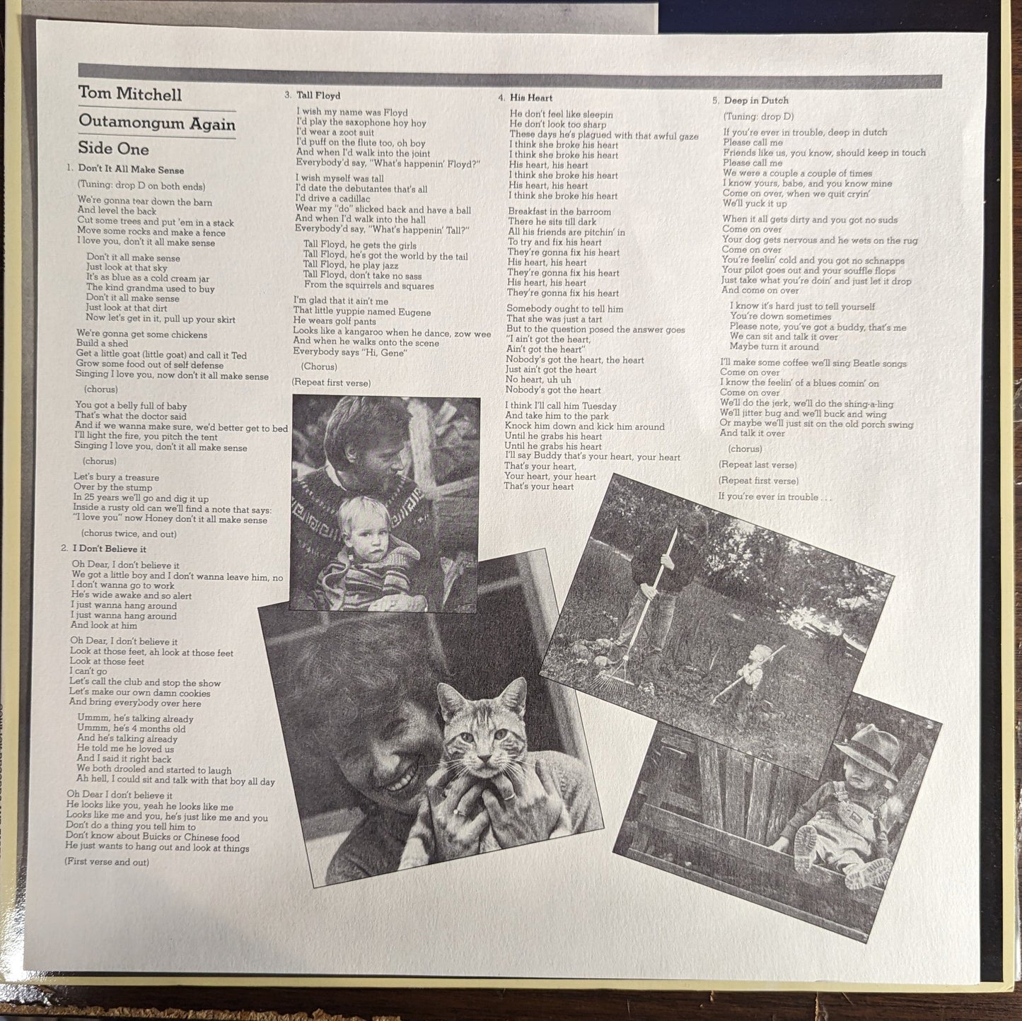 Tom Mitchell (4) - Outamongum Again *SIGNED* | Near Mint (NM) Near Mint (NM)-