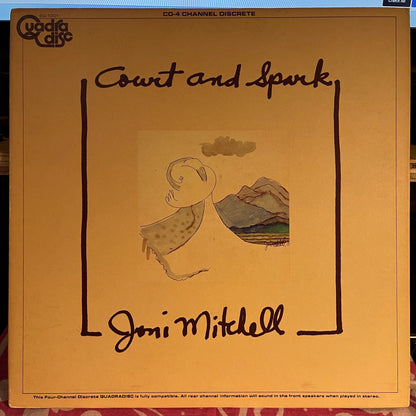 Joni Mitchell - Court And Spark *QUADRAPHONIC* | Near Mint (NM) Excellent (EX)-