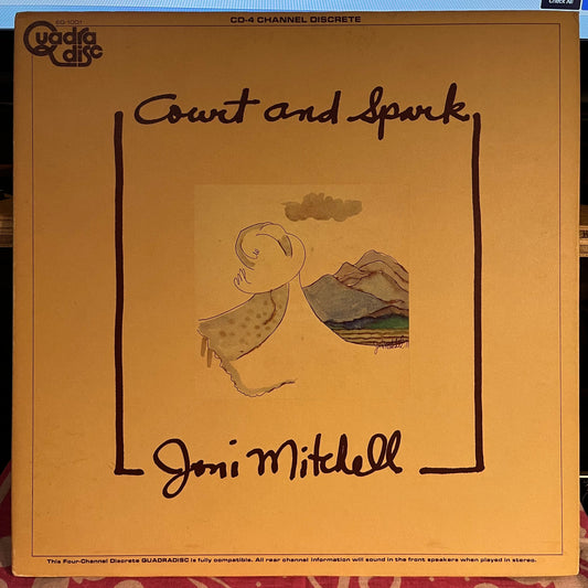Joni Mitchell - Court And Spark *QUADRAPHONIC* | Near Mint (NM) Excellent (EX)-