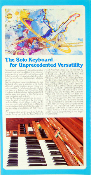 Bob Hacker - "One Man Opry" Bob Hacker Plays The Yamaha Electone D-80 (VINYL) | Near Mint (NM) Excellent (EX)-