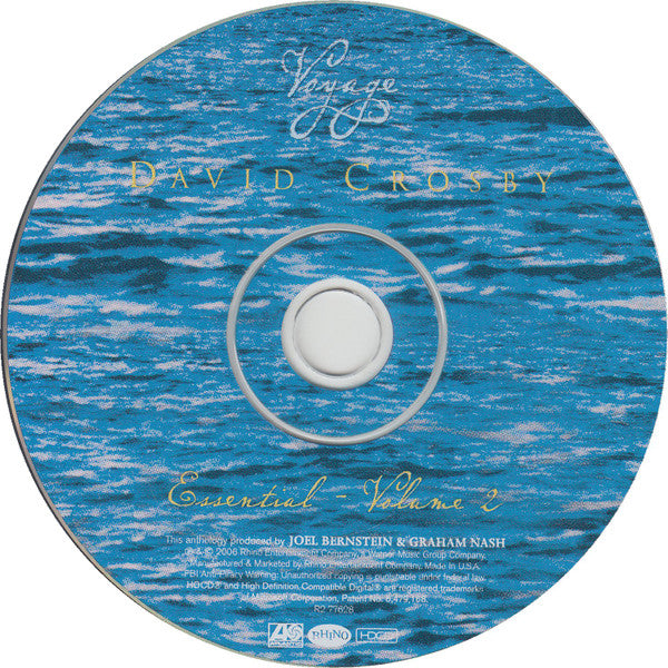David Crosby - Voyage (3x HDCD BOX) | Near Mint (NM) Near Mint (NM)-