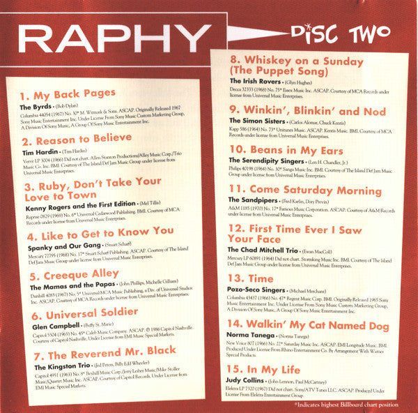 Various - The Folk Years Reason To Believe | Near Mint (NM) Near Mint (NM)-