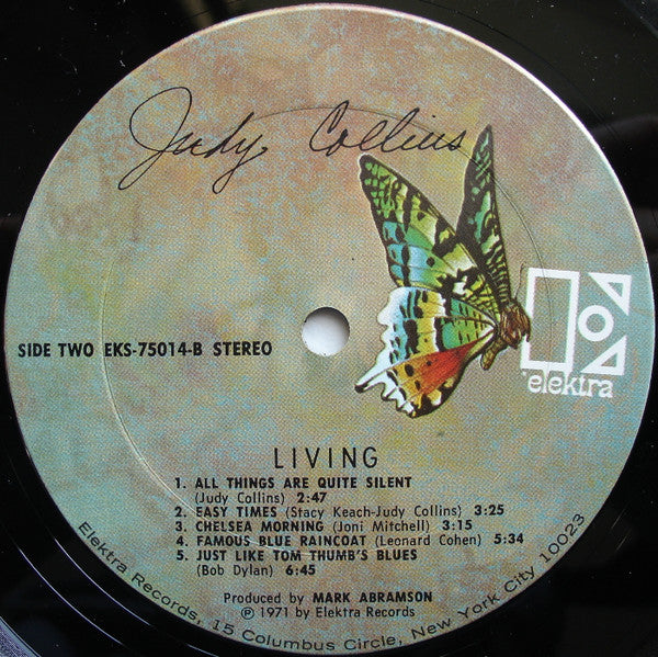 Judy Collins - Living *PITMAN* | Near Mint (NM) Near Mint (NM)-