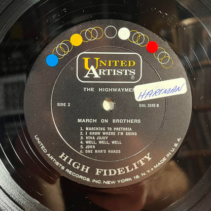 The Highwaymen - March On Brothers | Near Mint (NM) Excellent (EX)-
