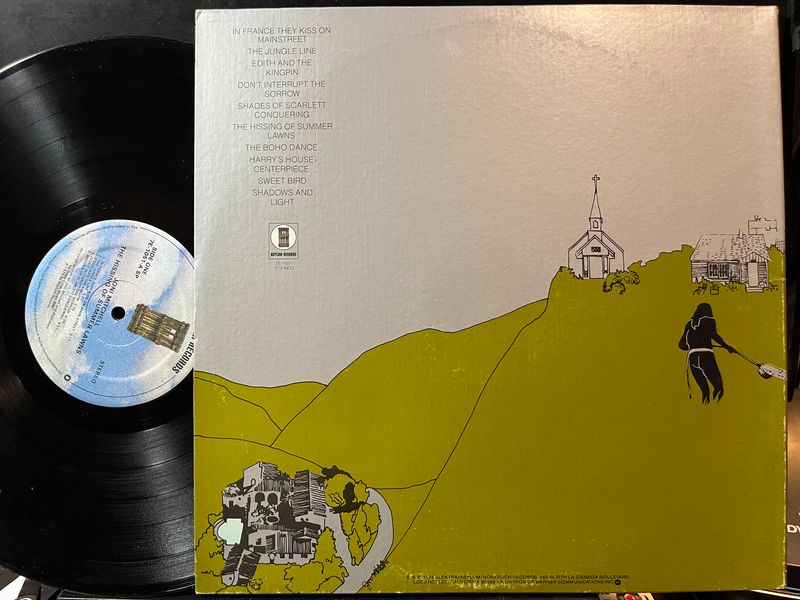 Joni Mitchell - The Hissing Of Summer Lawns (VINYL) | Near Mint (NM) Excellent (EX)-