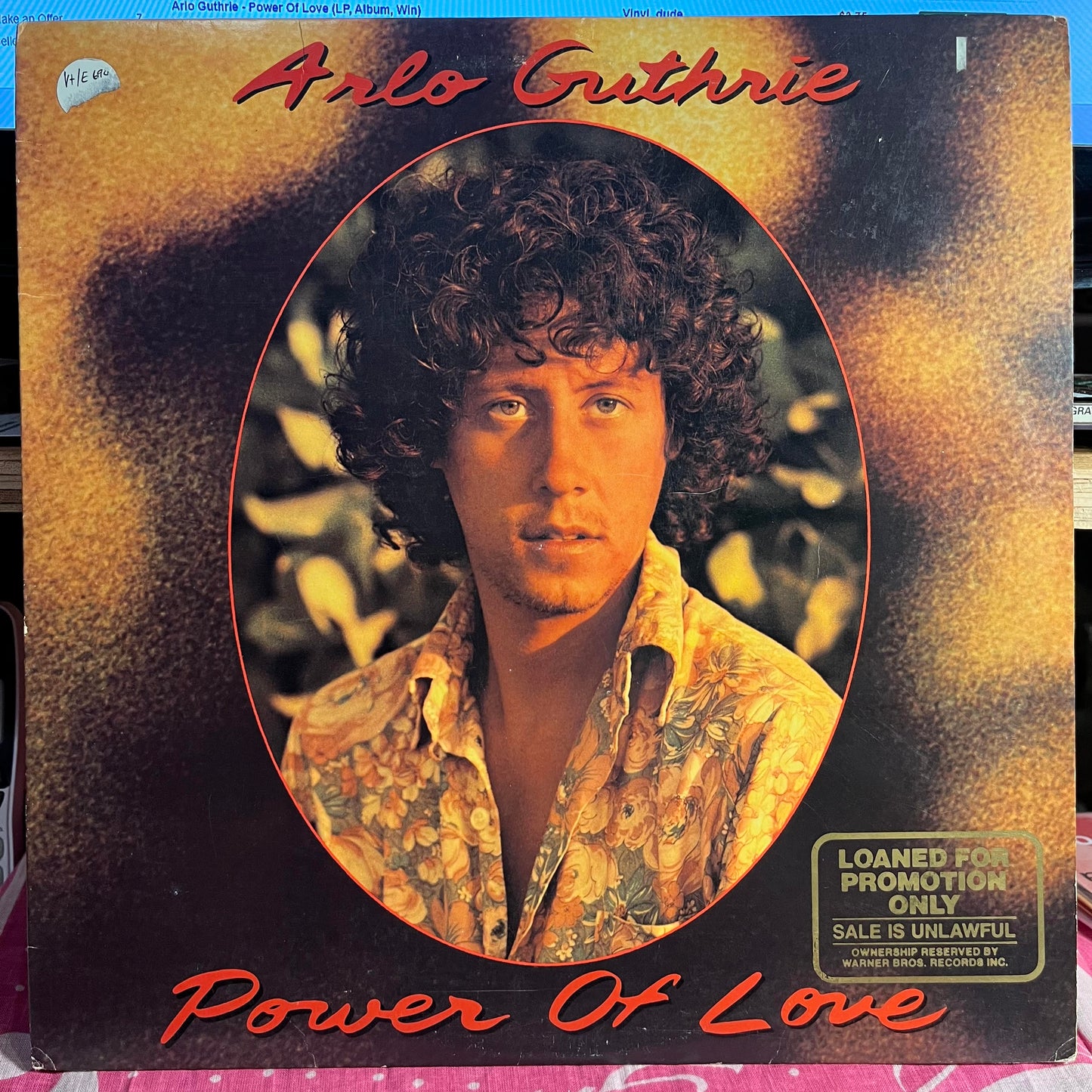 Arlo Guthrie - Power Of Love *PROMO/WINCHESTER* | Near Mint (NM) Excellent (EX)-