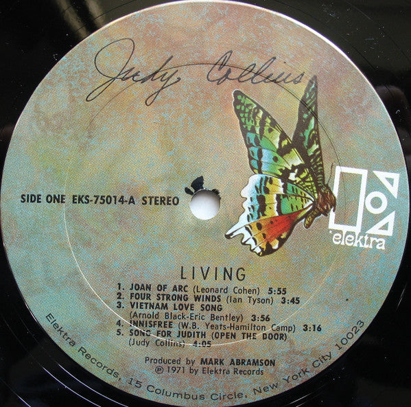 Judy Collins - Living *PITMAN* | Near Mint (NM) Near Mint (NM)-