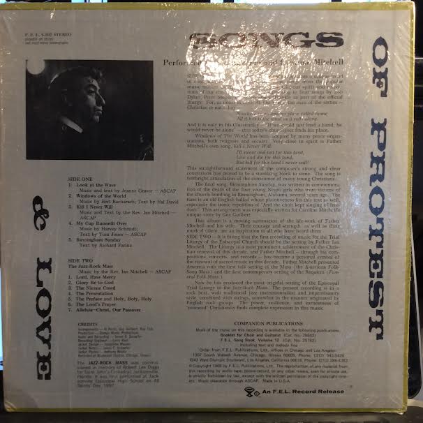 Rev. Ian Douglas Mitchell - Songs Of Protest & Love (VINYL) | Near Mint (NM or M-)-