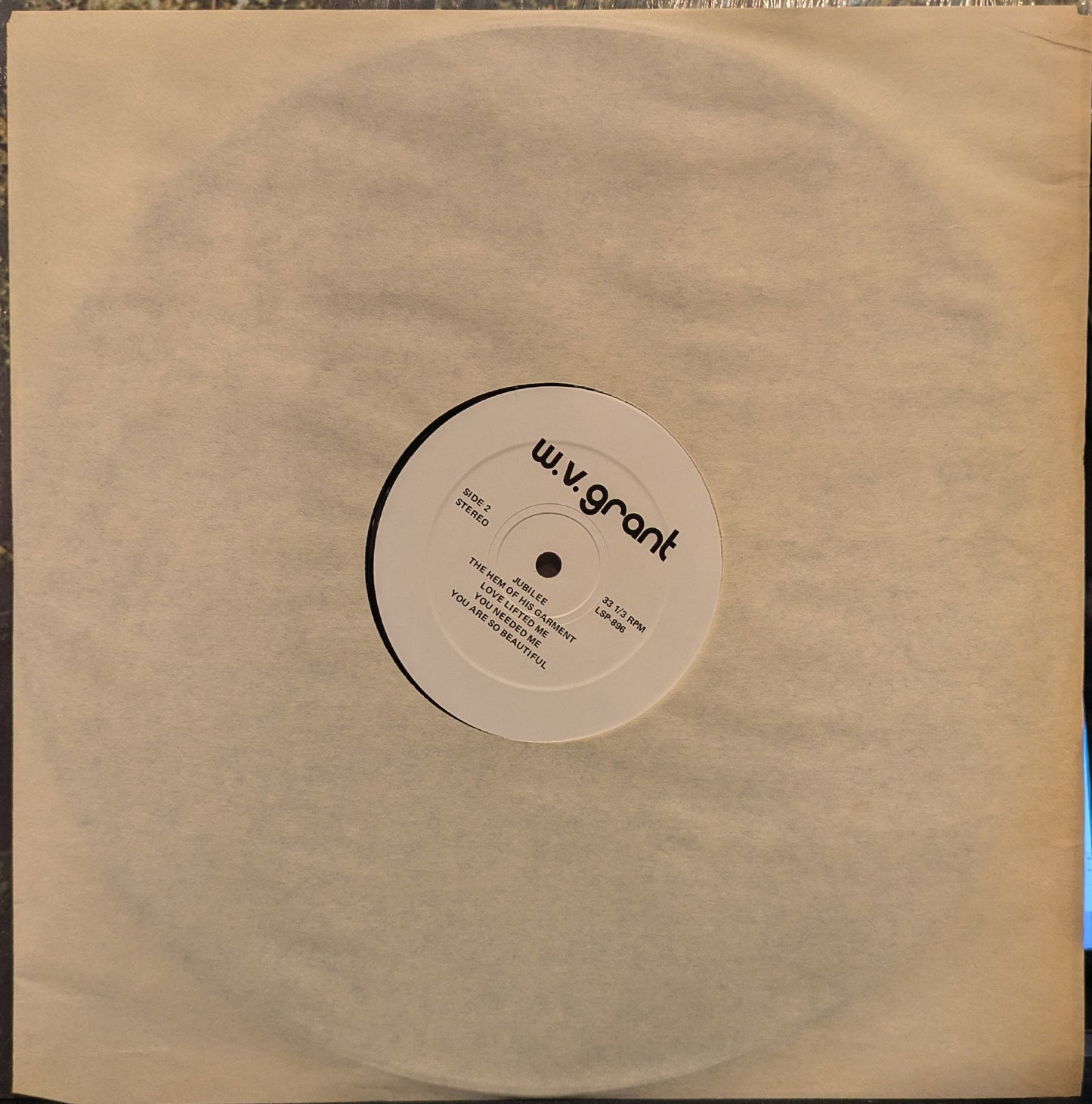 W.V. Grant, Jr. - You're Everything I'd Hoped For | Very Good Plus (VG+) Near Mint (NM)-