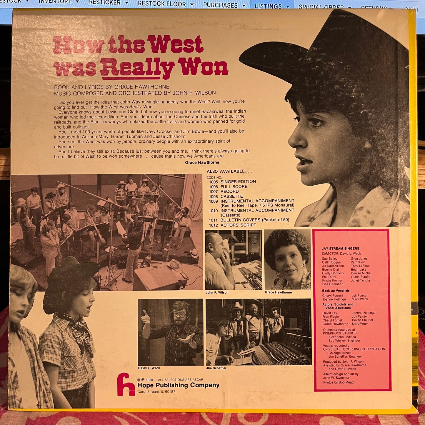 Grace Hawthorne - How The West Was Really Won | Very Good Plus (VG+) Excellent (EX)-