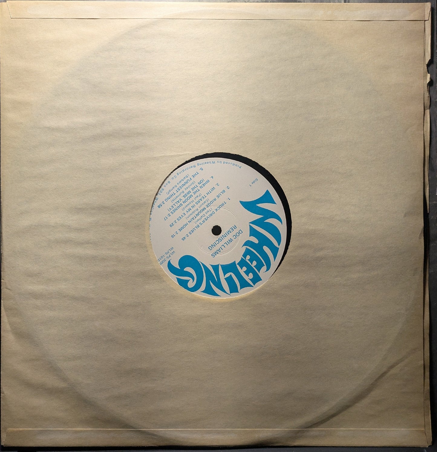 Doc Williams - Reminiscing (VINYL) | Very Good (VG) Very Good Plus (VG+)-