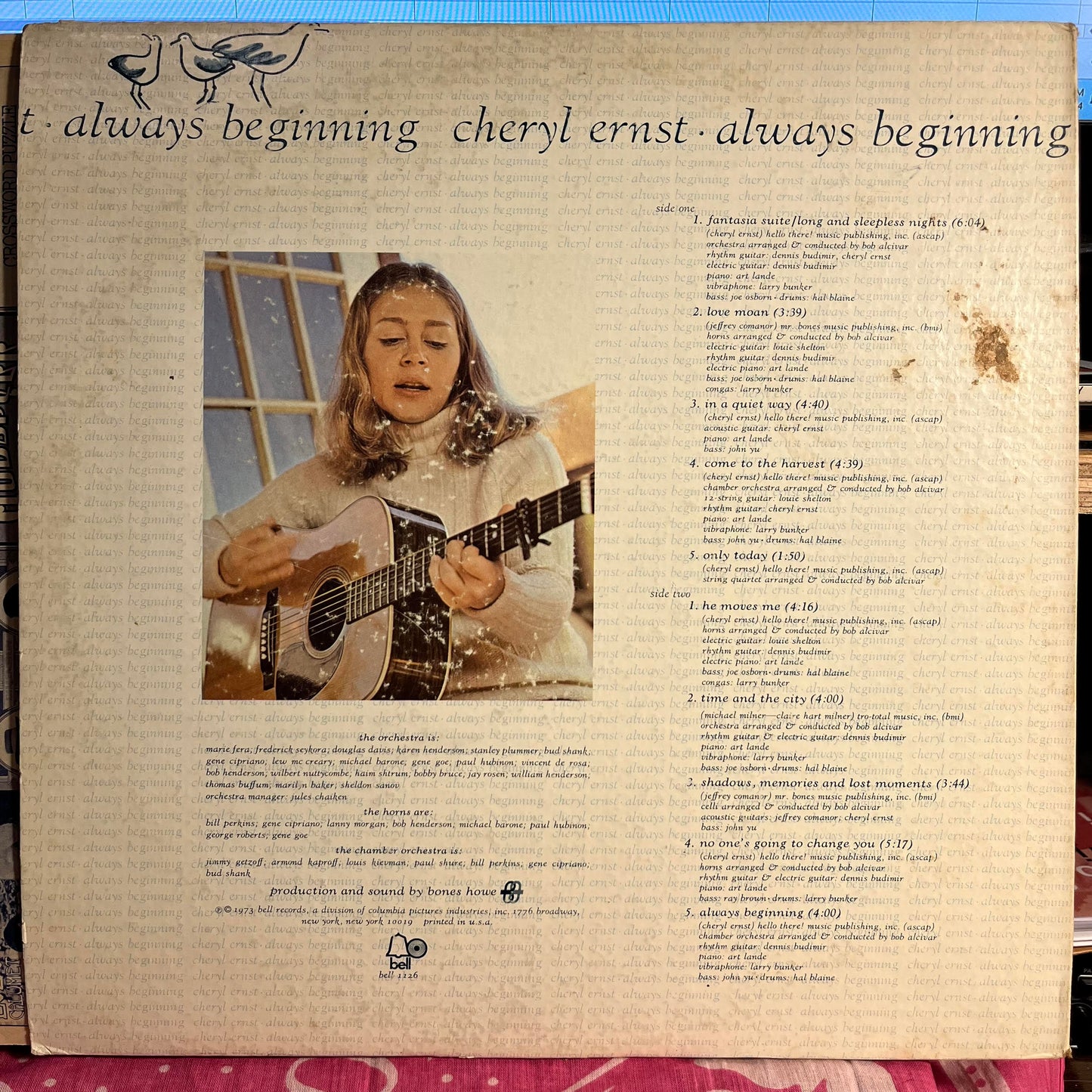 Cheryl Ernst - Always Beginning *BESTWAY* | Very Good (VG) Very Good (VG)-