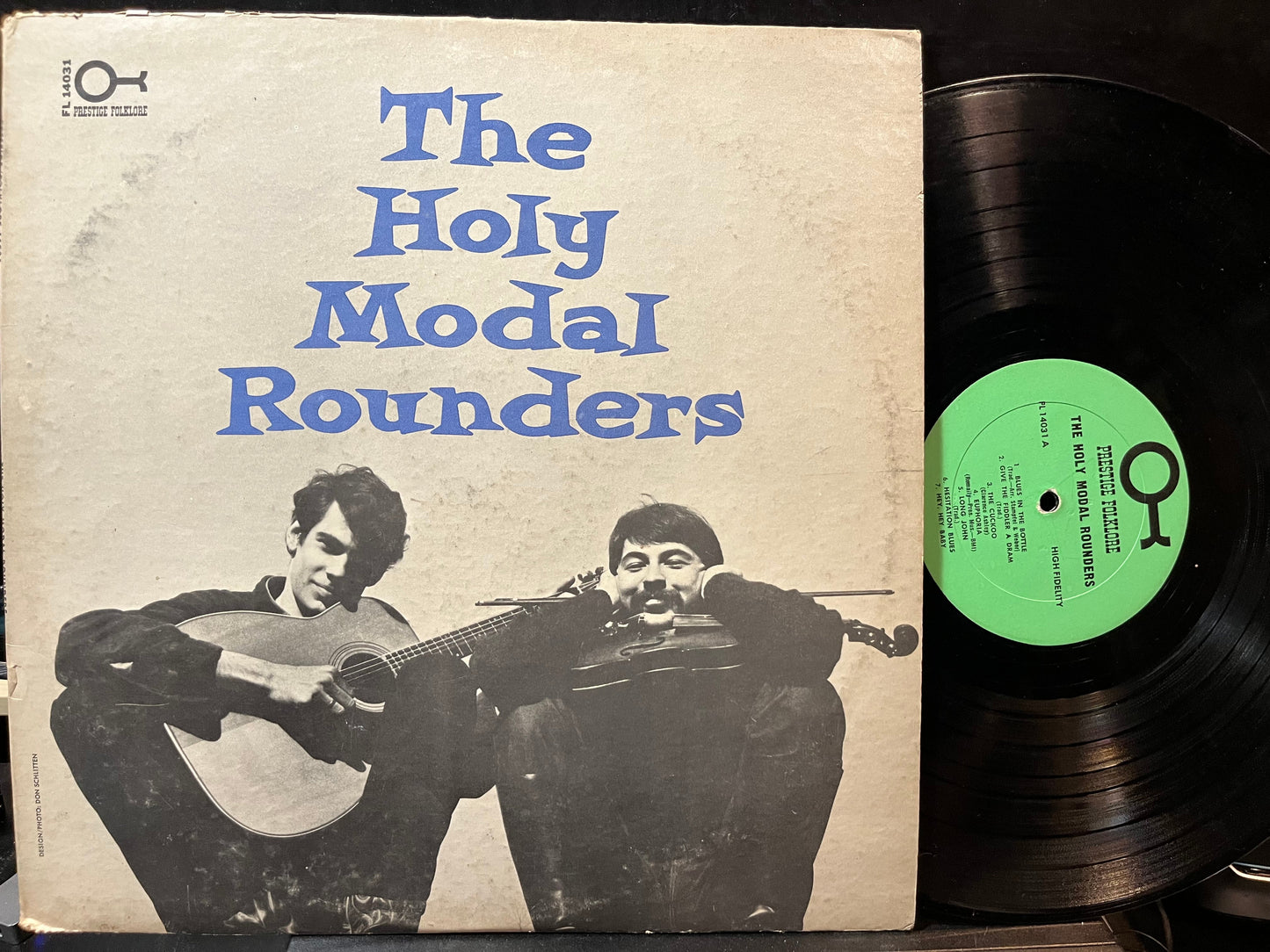 The Holy Modal Rounders - The Holy Modal Rounders (VINYL LP PRESTIGE FOLKLORE 14031 1964) | Very Good (VG) Very Good Plus (VG+)-