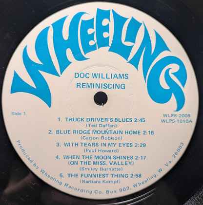 Doc Williams - Reminiscing (VINYL) | Very Good (VG) Very Good Plus (VG+)-