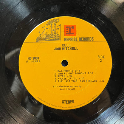 Joni Mitchell - Blue (VINYL LP REPRISE MS 2038 1971) | USED Very Good (VG) Very Good (VG)-