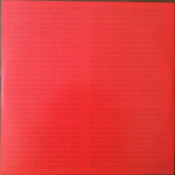 Bon Iver - Blood Bank | Mint (M) Mint (M)-