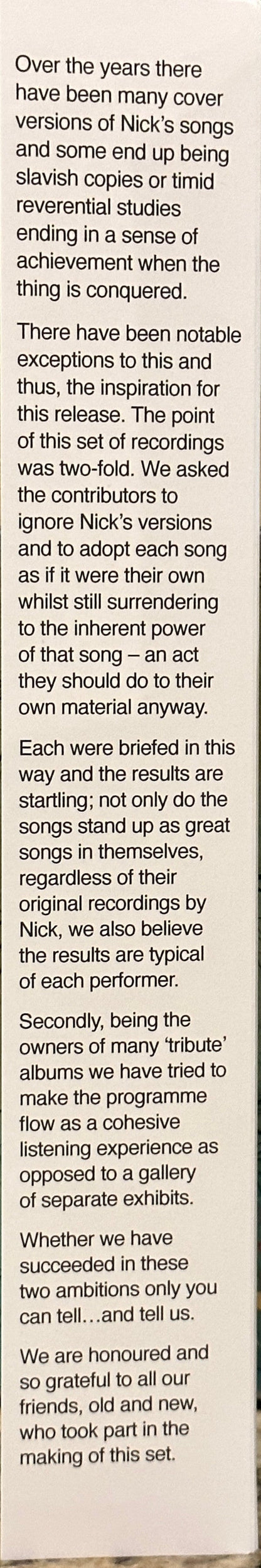 Various - The Endless Coloured Ways (The Songs Of Nick Drake) | Mint (M) Mint (M)-