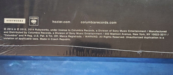 Hozier - Hozier (BONUS CD) | Mint (M) Mint (M)-