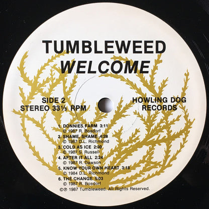Tumbleweed (7) - Welcome | Mint (M) Mint (M)-