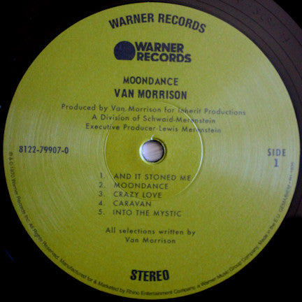 Van Morrison - Moondance (VINYL) | Mint (M) Mint (M)-