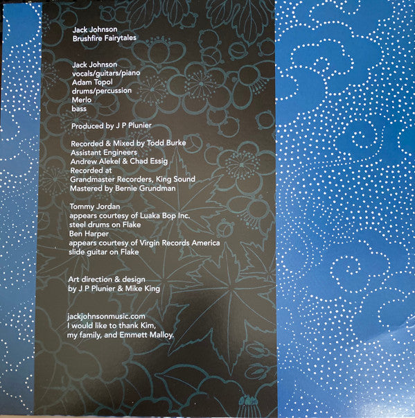 Jack Johnson - Brushfire Fairytales | Mint (M) Mint (M)-