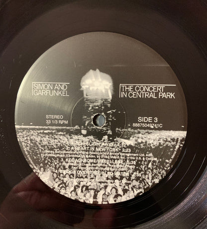 Simon & Garfunkel The Concert In Central Park 2xLP Mint (M) Mint (M)-