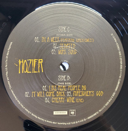 Hozier - Hozier (BONUS CD) | Mint (M) Mint (M)-