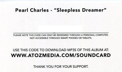 Pearl Charles - Sleepless Dreamer | Mint (M) Mint (M)-