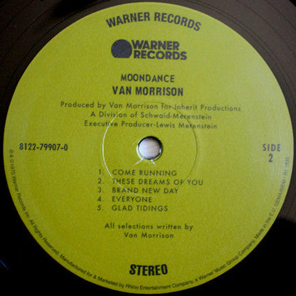 Van Morrison - Moondance (VINYL) | Mint (M) Mint (M)-