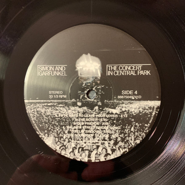 Simon & Garfunkel The Concert In Central Park 2xLP Mint (M) Mint (M)-