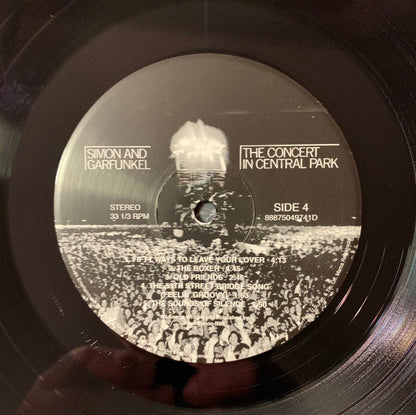 Simon & Garfunkel The Concert In Central Park 2xLP Mint (M) Mint (M)-