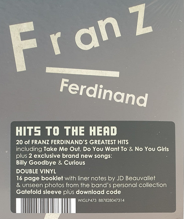 Franz Ferdinand - Hits To The Head | Mint (M) Mint (M)-