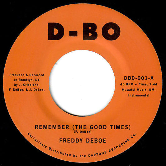 Remember (The Good Times) | Mint (M) Generic-
