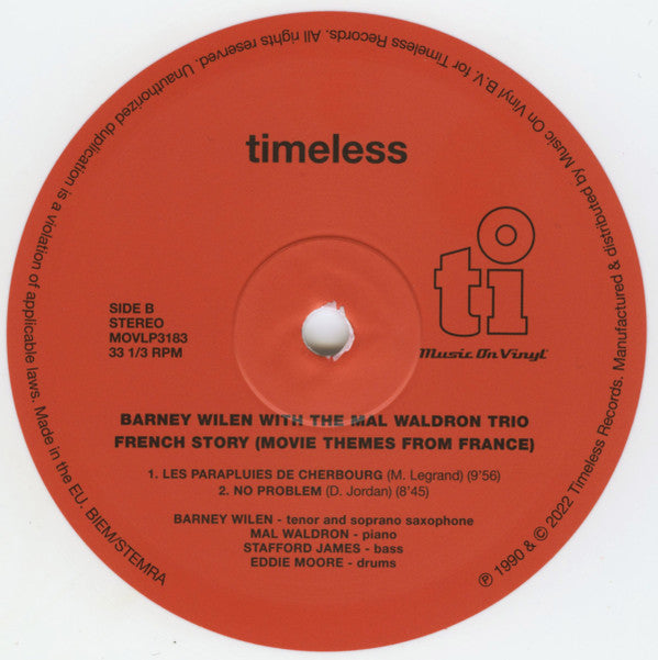 Barney Wilen - French Story – Movie Themes From France | Mint (M) Mint (M)-