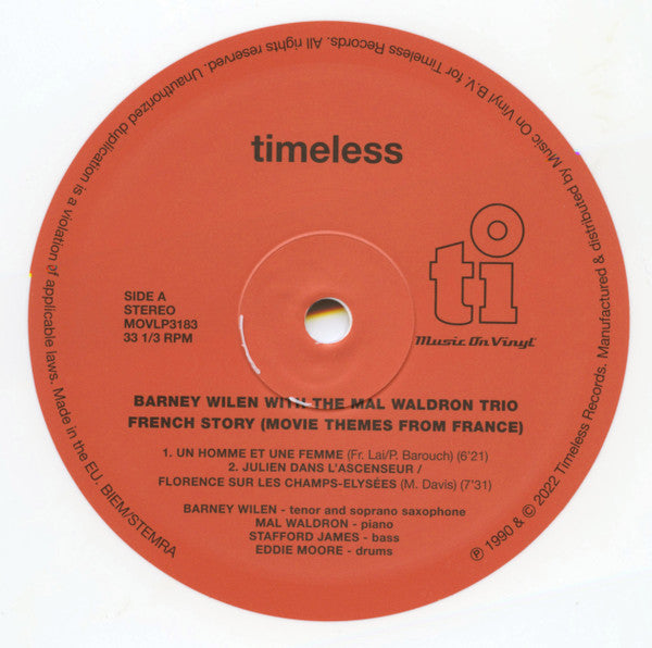 Barney Wilen - French Story – Movie Themes From France | Mint (M) Mint (M)-