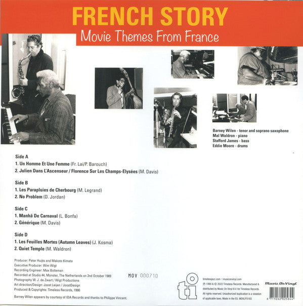 Barney Wilen - French Story – Movie Themes From France | Mint (M) Mint (M)-