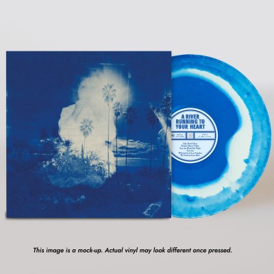 Fruit Bats - A River Running to Your Heart (Blue, Cream, Colored Vinyl, Indie Exclusive, Limited Edition) | Mint (M) Mint (M)-