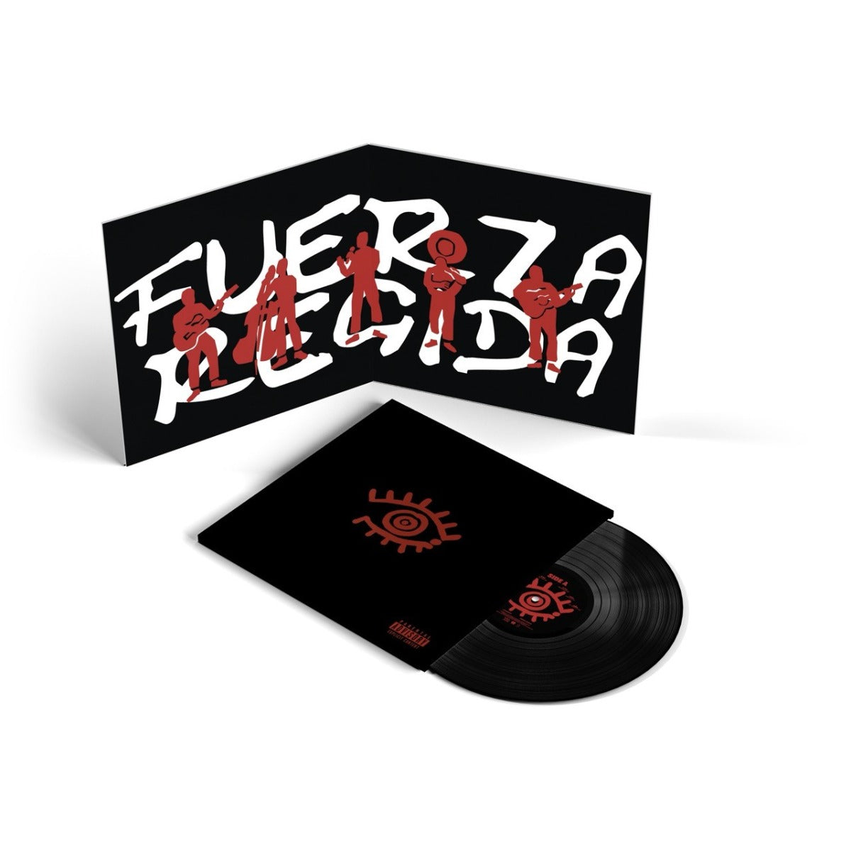 Fuerza Regida - 111Xpantia (Black VINYL) | Mint (M) Mint (M)--