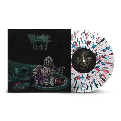 Full Of Hell - Rotten Shield (10" Vinyl) (Indie Exclusive) (White/Black/Oxblood/Blue Splatter Vinyl) Broken Sword |-