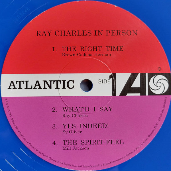 Ray Charles In Person | Mint (M) Mint (M)-