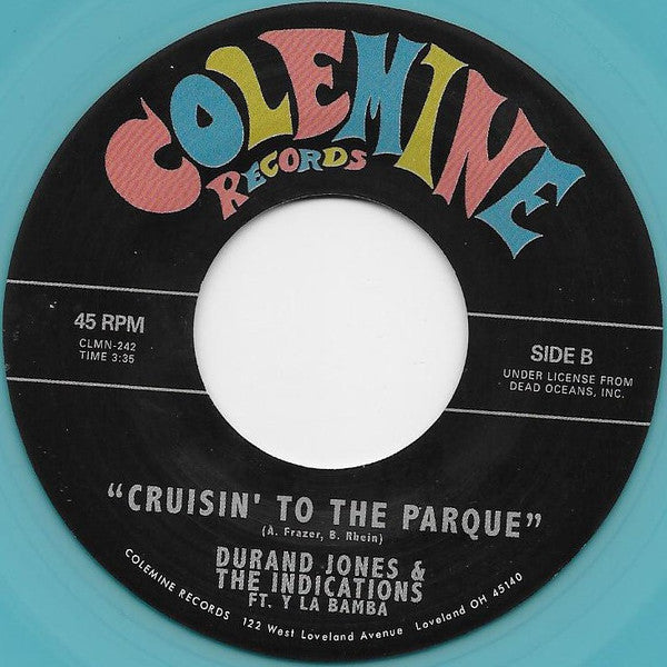 Durand Jones & The Indications - Too Many Tears / Cruisin' To The Parque | Mint (M) Mint (M)-
