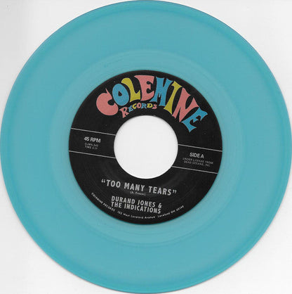 Durand Jones & The Indications - Too Many Tears / Cruisin' To The Parque | Mint (M) Mint (M)-