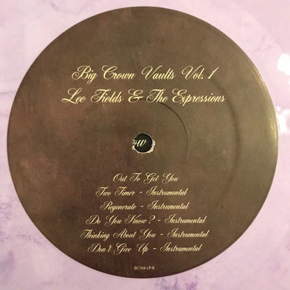 Lee Fields - Big Crown Vaults Vol. 1 | Mint (M) Mint (M)-