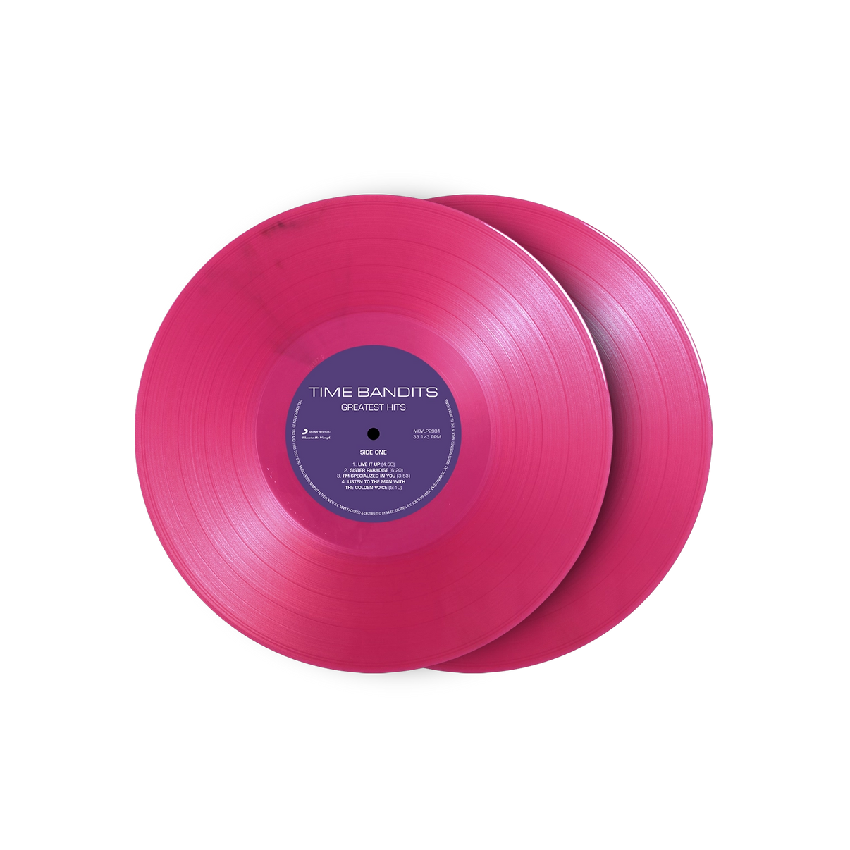 Time Bandits - Greatest Hits (MOV / PINK VINYL) | Mint (M) Mint (M)-
