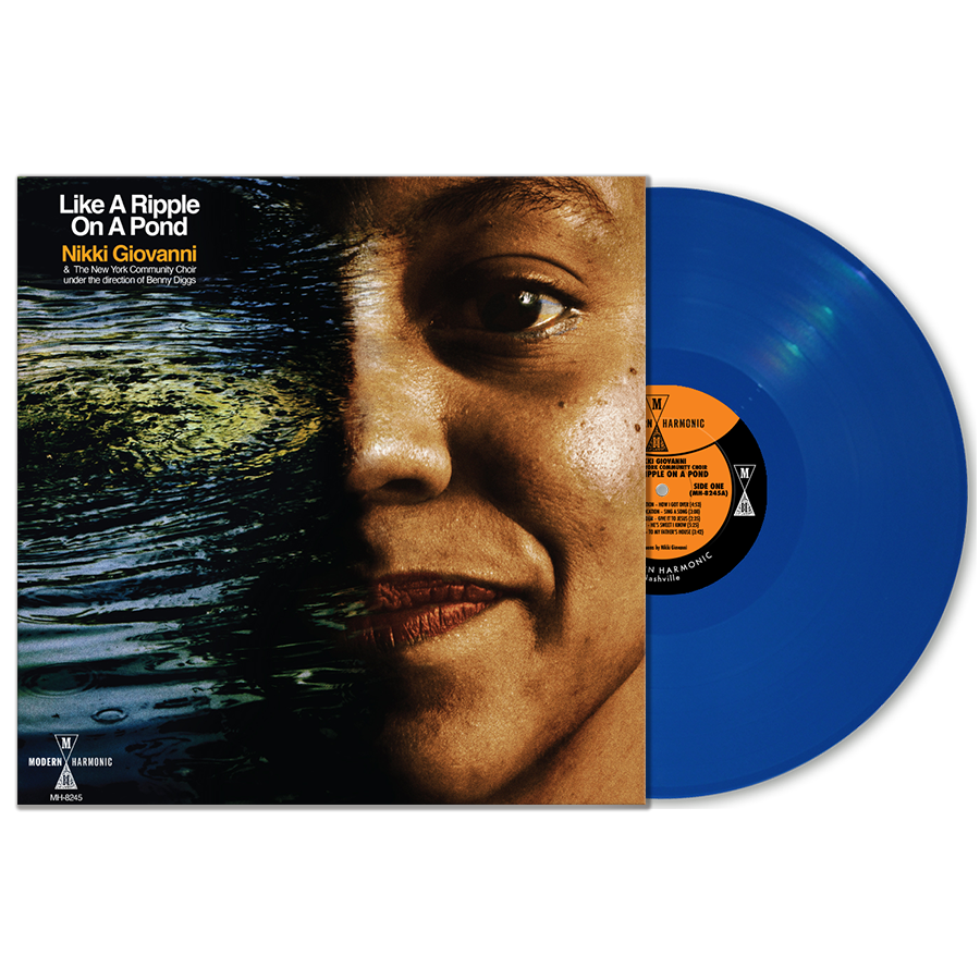 Nikki Giovanni - Like A Ripple On A Pond (OPAQUE BLUE VINYL) | Mint (M) Mint (M)-
