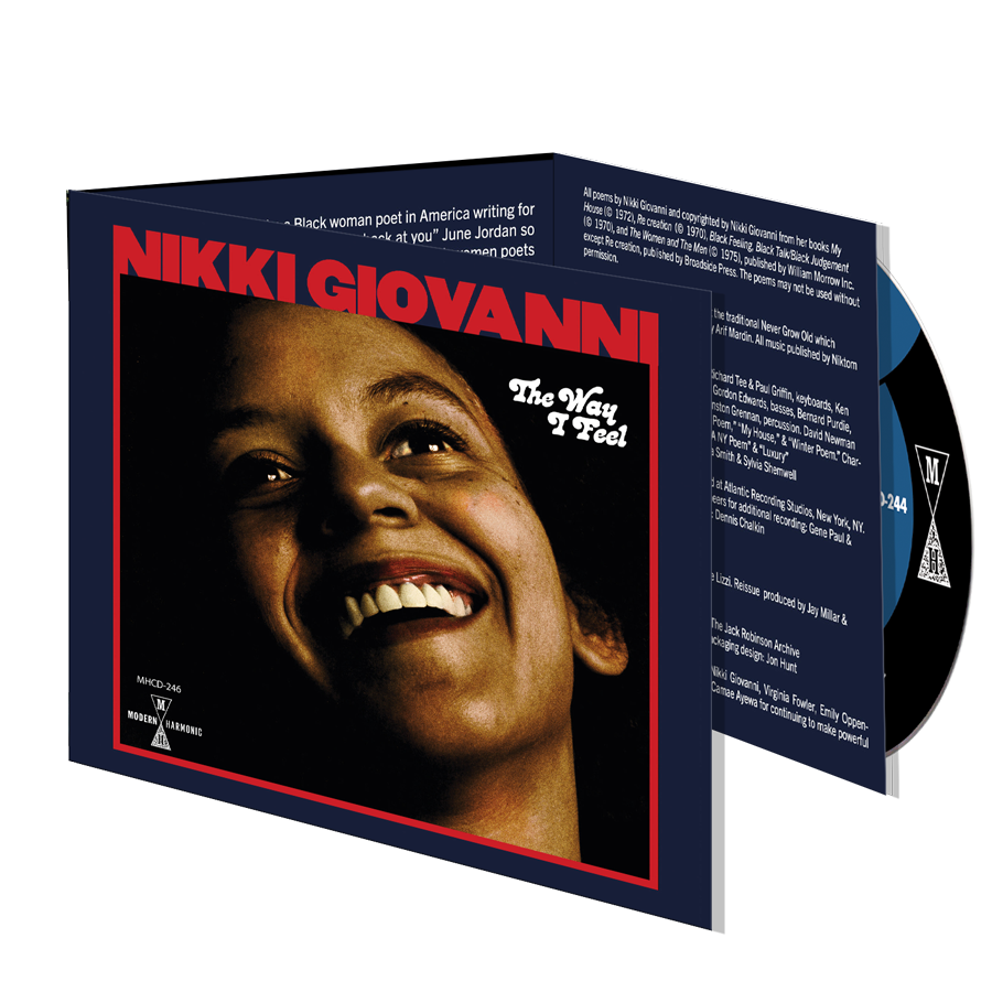 Nikki Giovanni - The Way I Feel (CD) | Mint (M) Mint (M)-