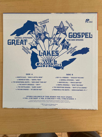 Various - Great Lakes Gospel (Vol. 1: Cleveland)(BLUE VINYL) | Mint (M) Mint (M)-