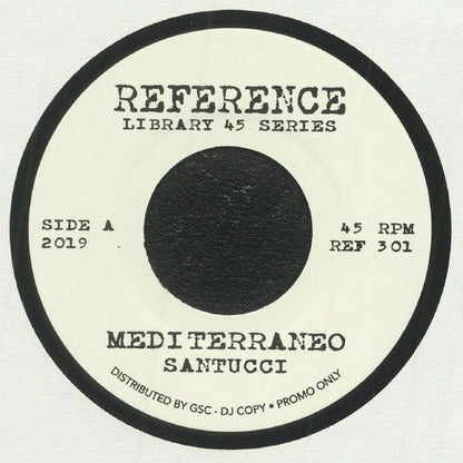 "Mediterraneo" b/w "Chase" | Mint (M) Generic-